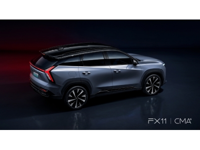 CMA架构再出全新A级SUV，吉利FX11官图曝光